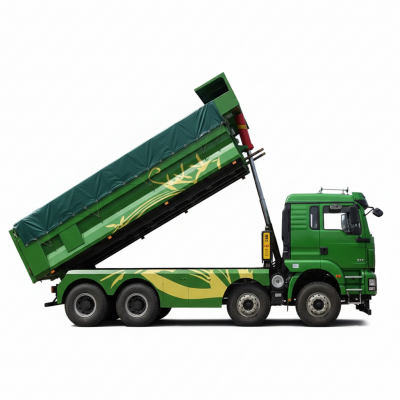 Полог на кузов самосвала